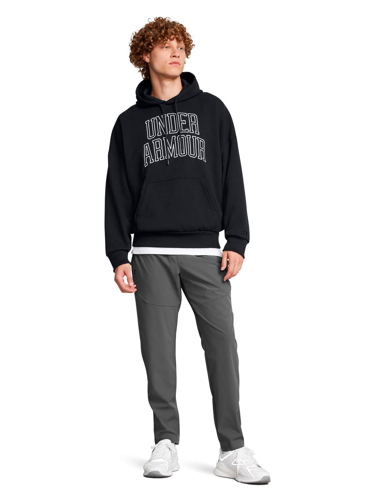 Pantalón Lifestyle para hombre Vibe Woven gris Under Armour