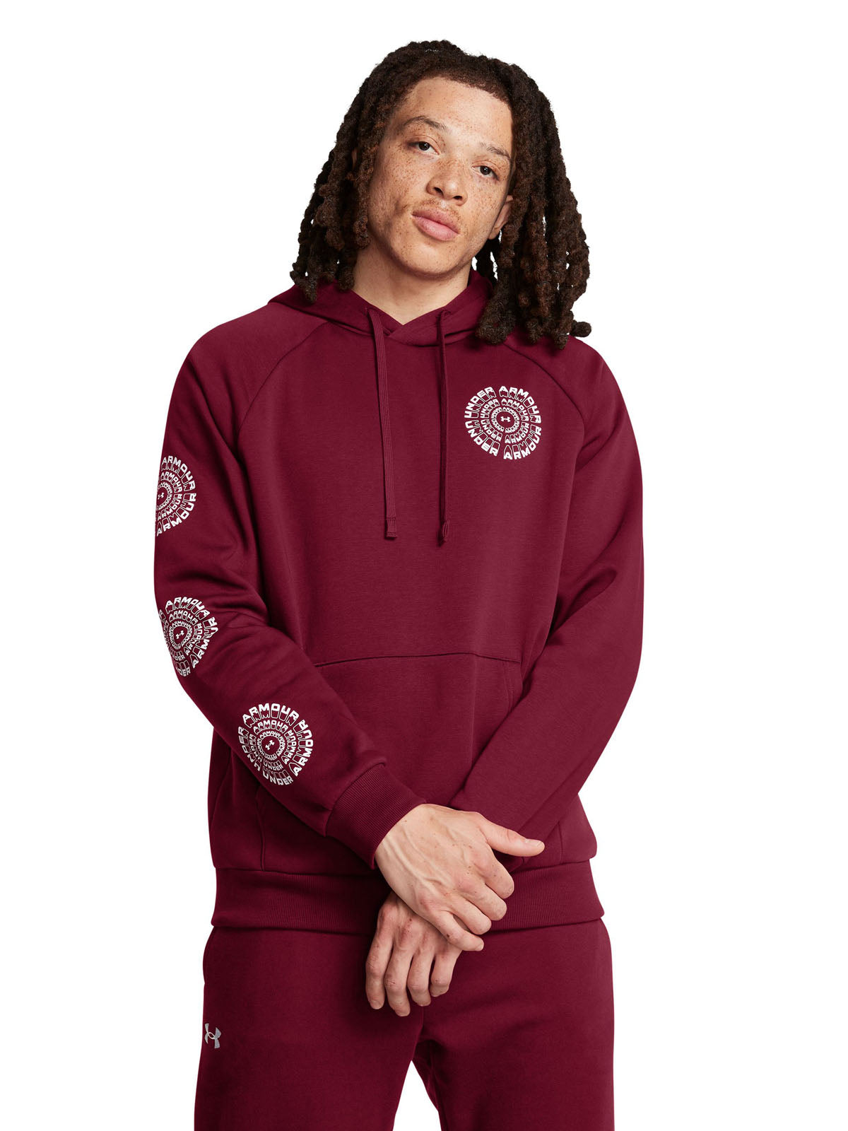 Polerón UA Rival Fleece High Brand para hombre