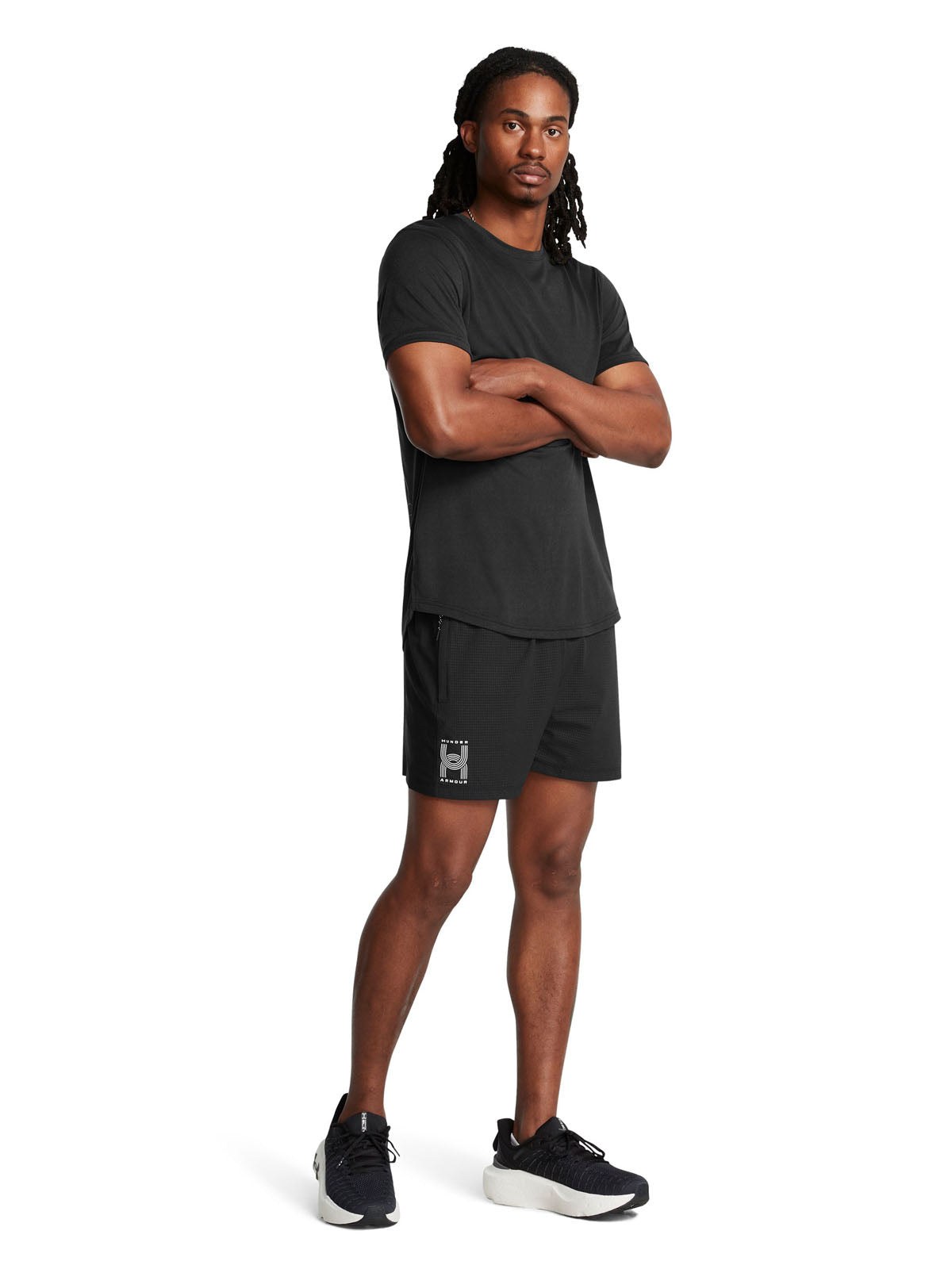 Shorts UA Launch para hombre