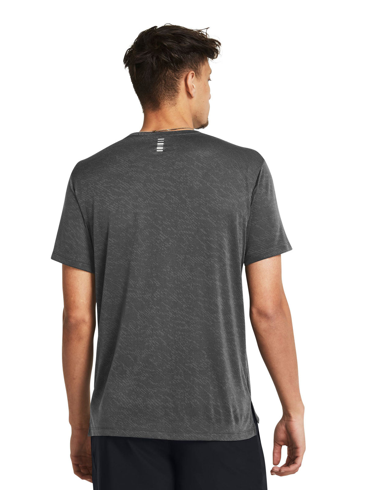 Polera manga corta UA Launch Camo para hombre