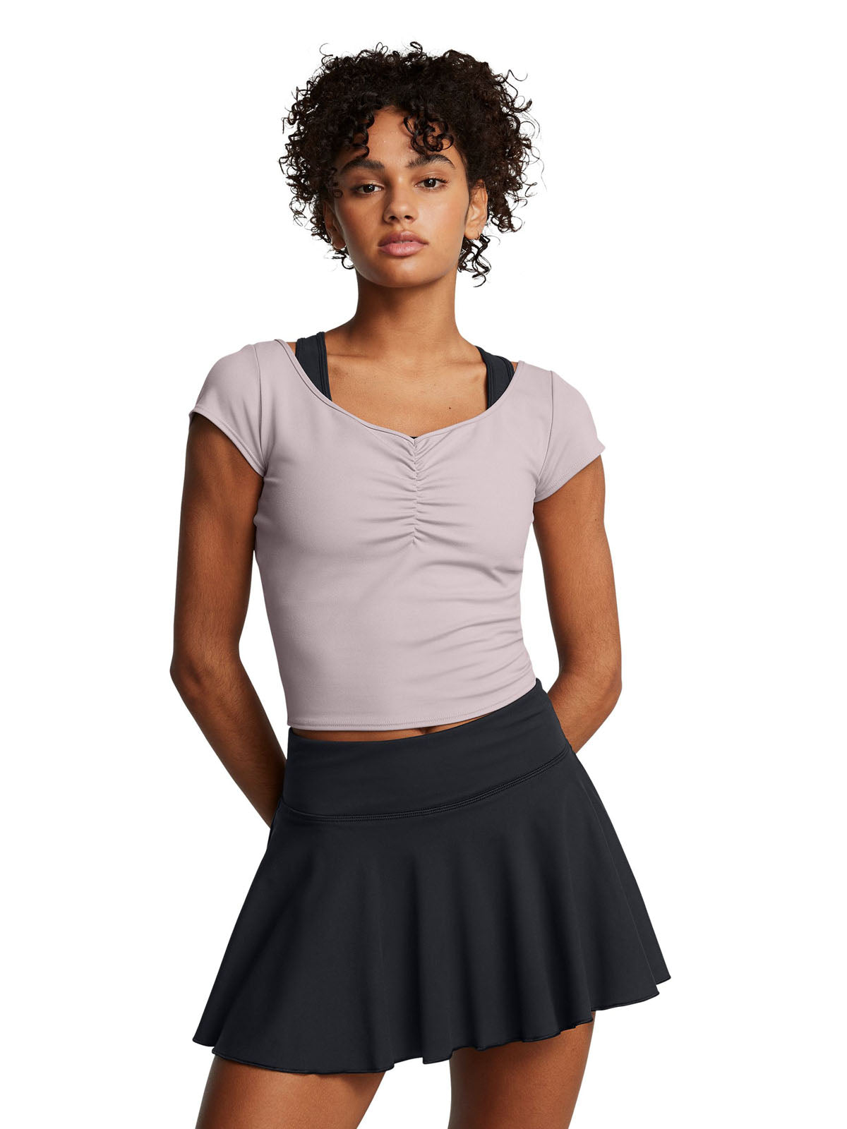 Polera manga corta UA Motion para mujer