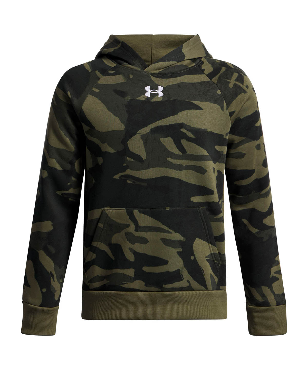 Polerón Lifestyle para niño Rival Fleece Verde Under Armour