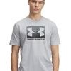 Polera manga corta Under Armour boxed sports gris para hombre