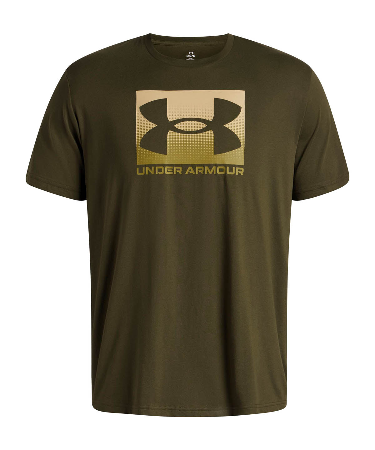 Polera manga corta Lifestyle para Hombre Boxed Sports Verde Under Armour