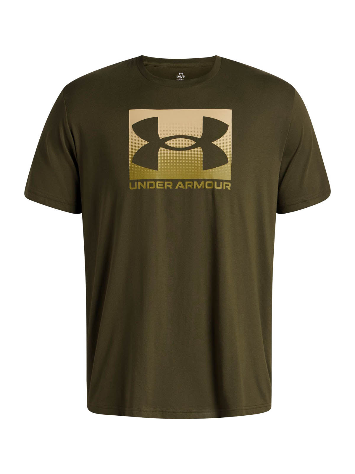 Polera manga corta Lifestyle para Hombre Boxed Sports Verde Under Armour