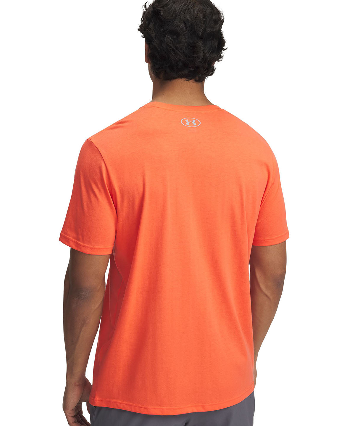 Polera manga corta Under Armour boxed sports naranjo para hombre