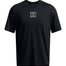 Polera manga corta Under Armour oversized box negro para hombre
