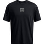 Polera manga corta Under Armour oversized box negro para hombre