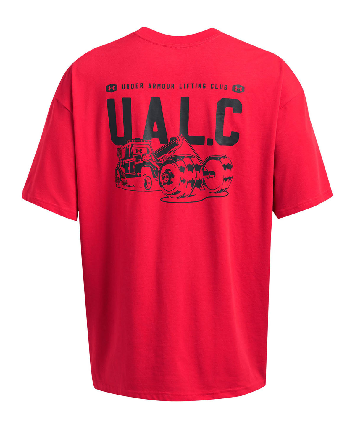 Polera manga corta Oversize y pesada UA Lifting Club para hombre