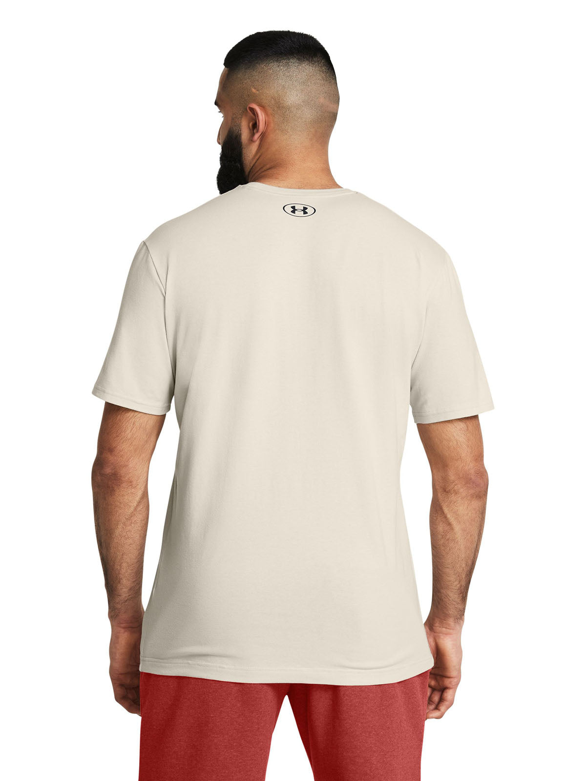 Polera manga corta UA Glitch para hombre