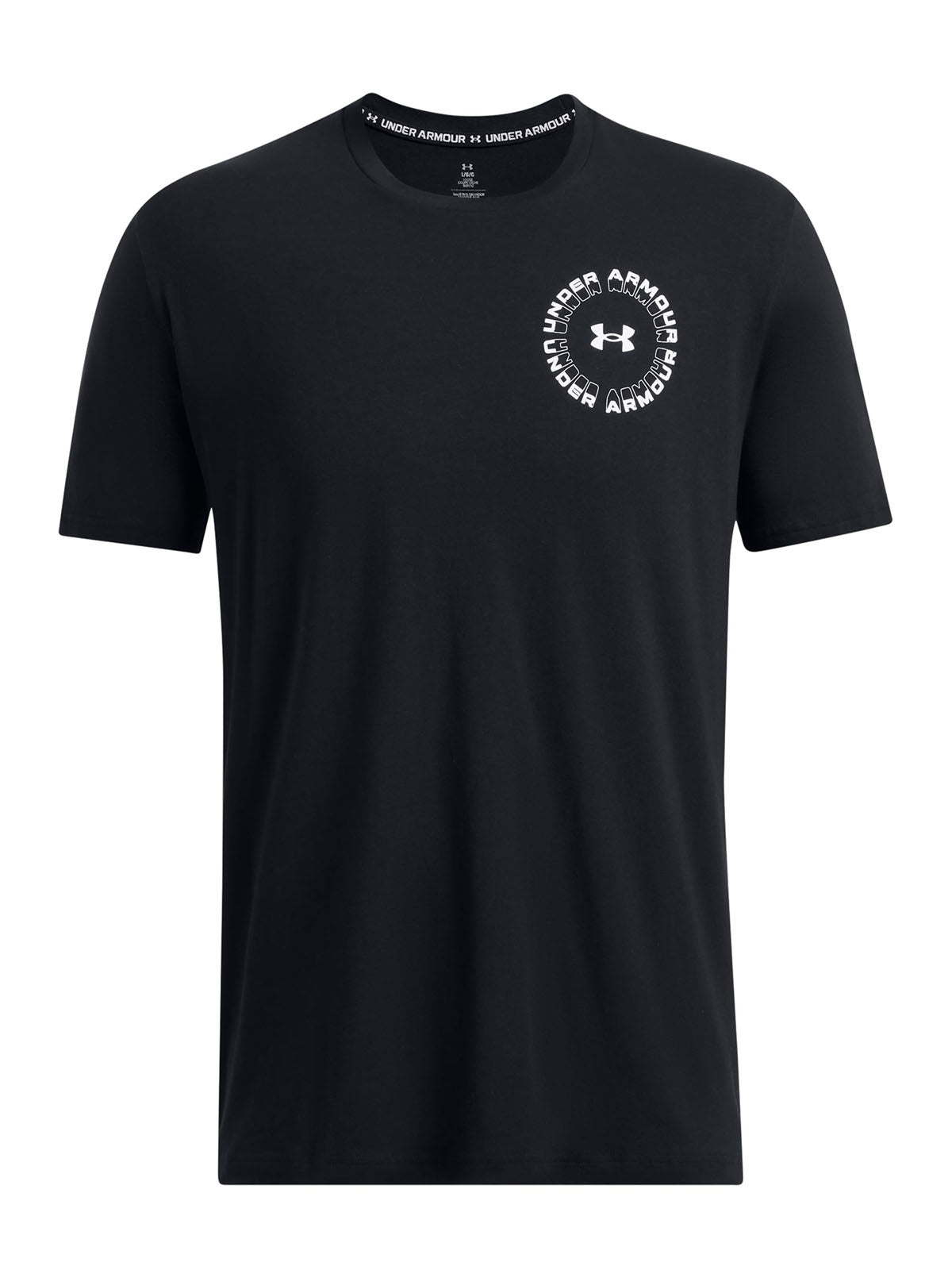 Polera manga corta UA Radial Wordmark para hombre