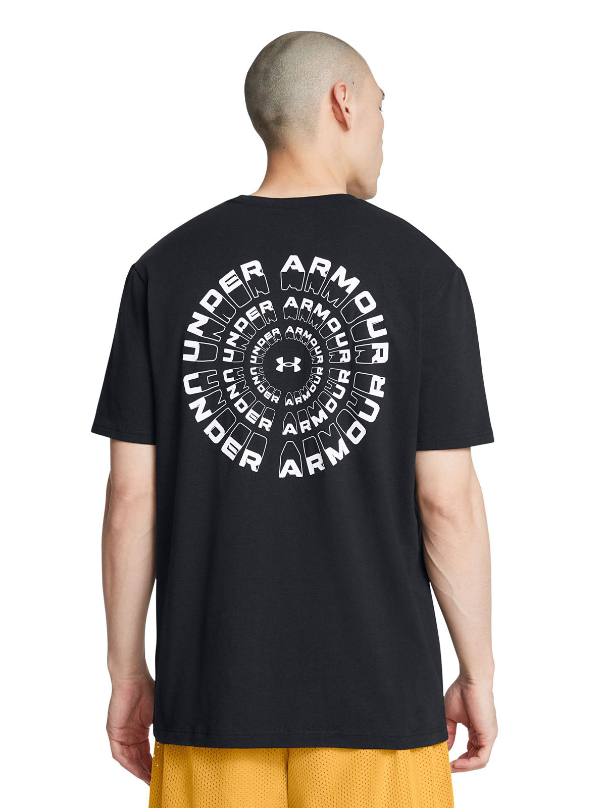 Polera manga corta UA Radial Wordmark para hombre
