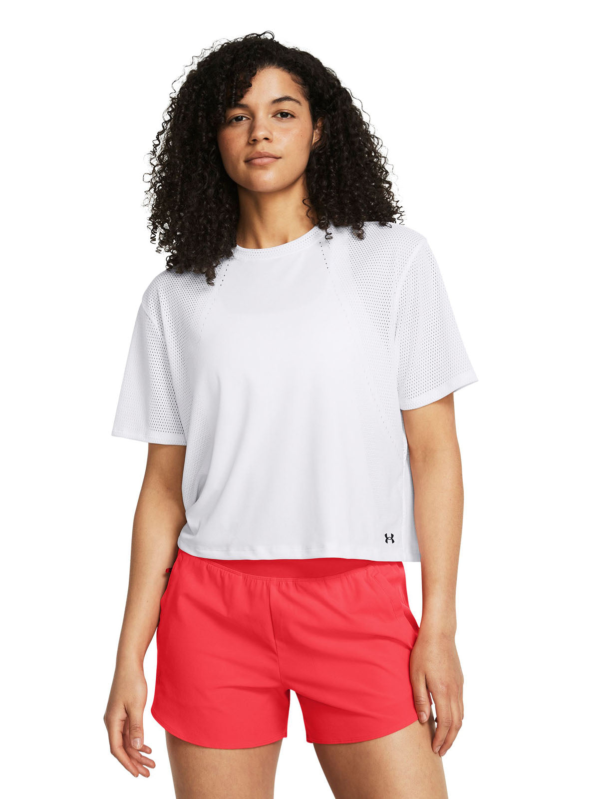 Polera manga corta UA Vanish Engineered para mujer