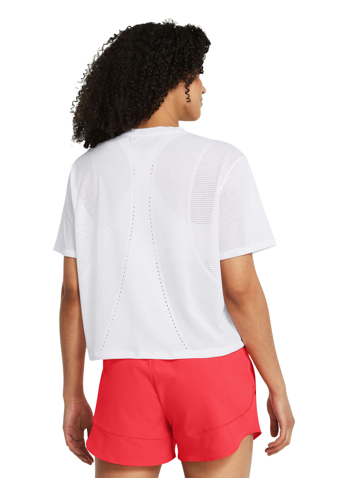Polera manga corta UA Vanish Engineered para mujer