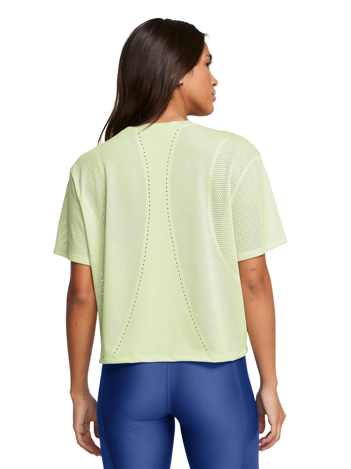 Polera manga corta UA Vanish Engineered para mujer