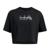 Polera manga corta UA Boxy Crop para mujer