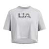 Polera manga corta UA Boxy Crop para mujer