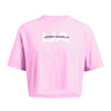 Polera manga corta UA Boxy Crop para mujer