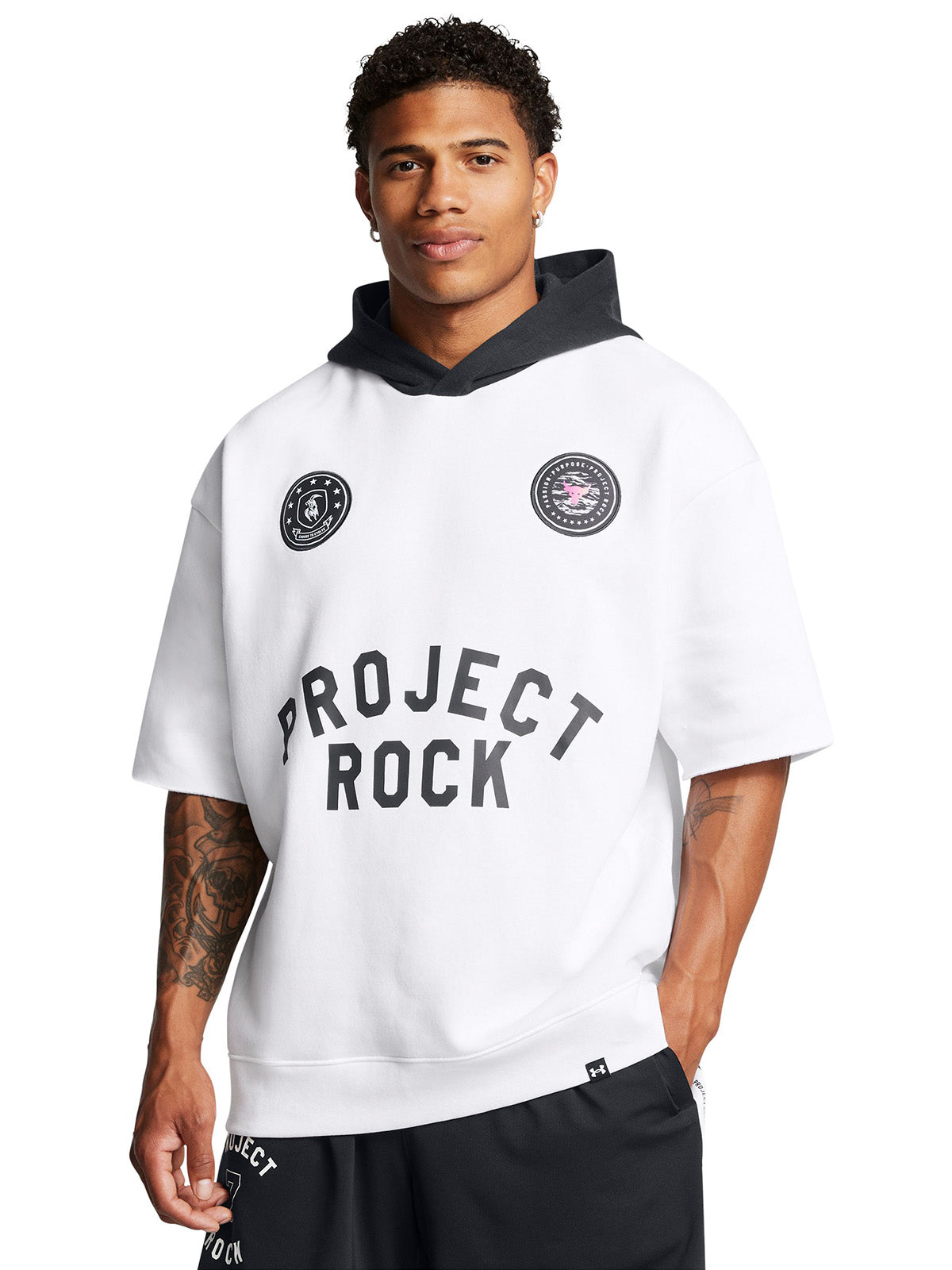 Polerón manga corta Project Rock Icon Fleece para hombre