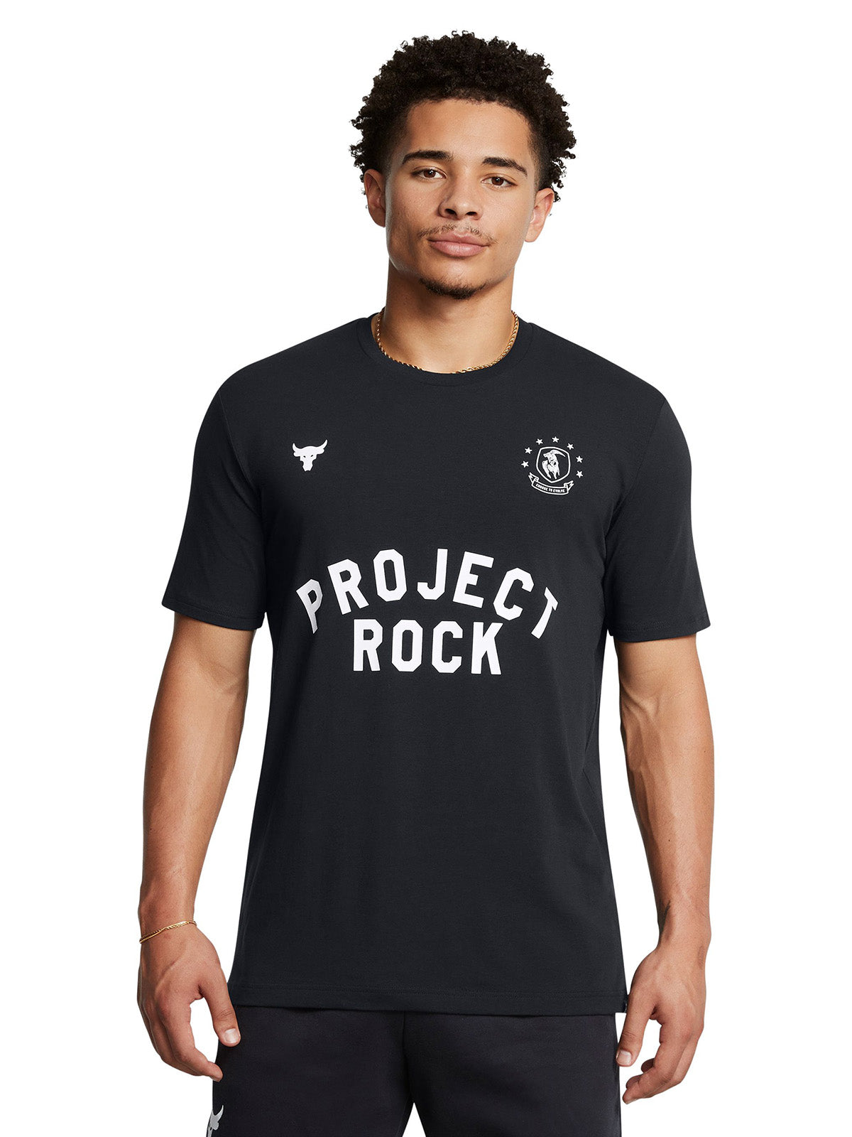 Polera manga corta Project Rock Badge Of Honor para hombre