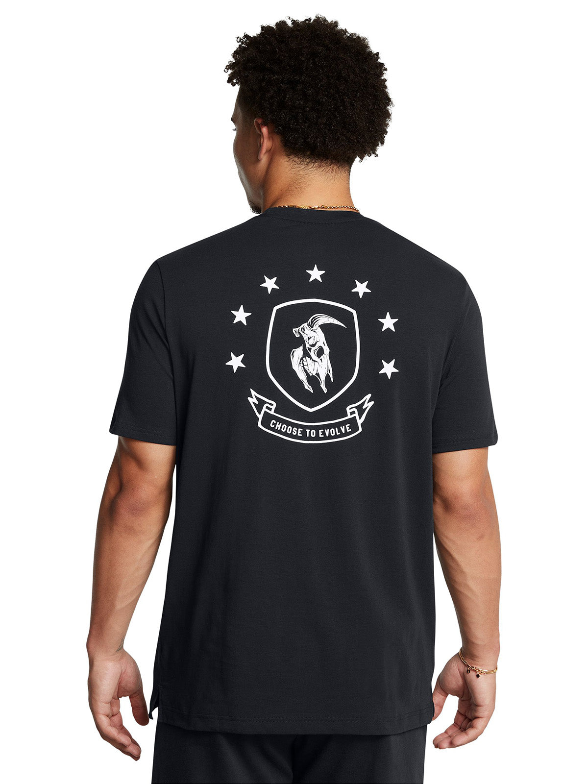 Polera manga corta Project Rock Badge Of Honor para hombre