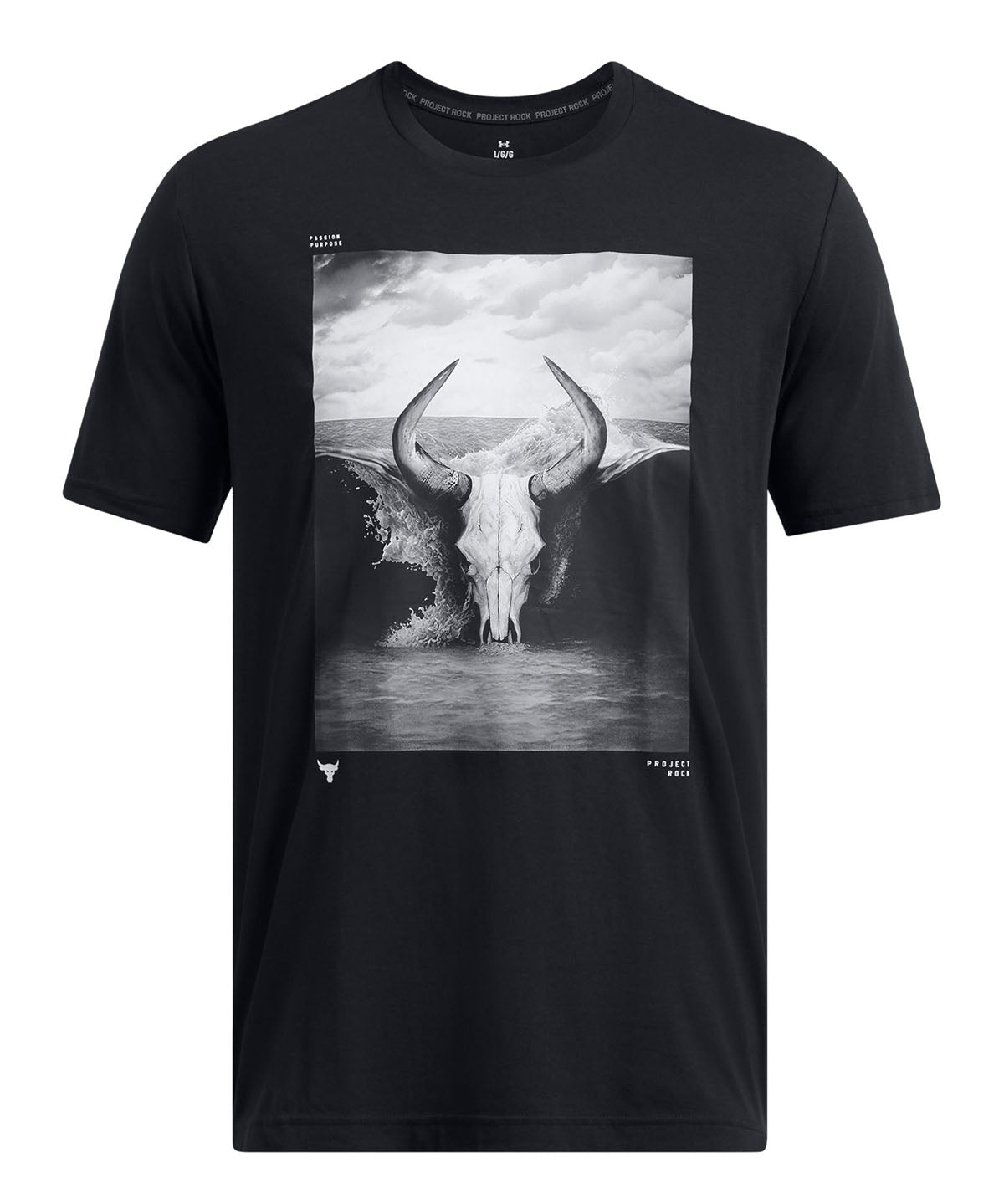 Polera manga corta Project Rock Brahma Bull para hombre