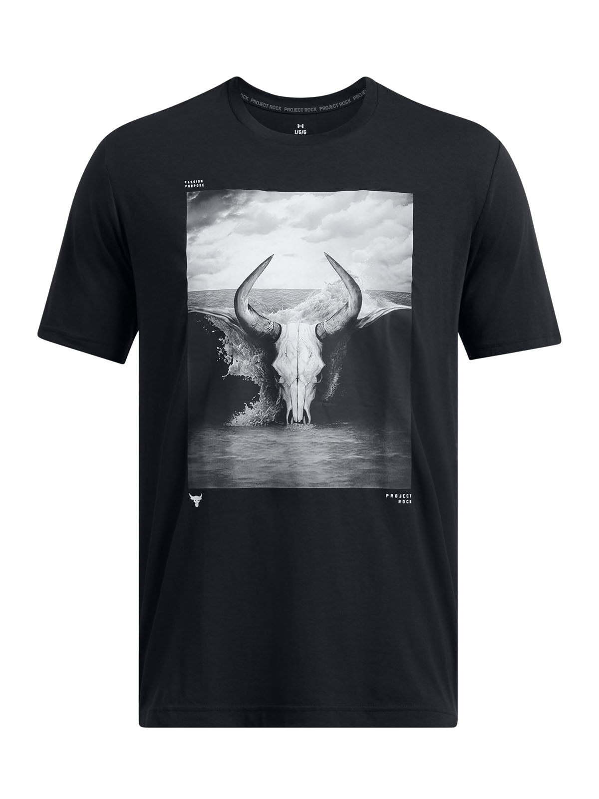 Polera manga corta Project Rock Brahma Bull para hombre