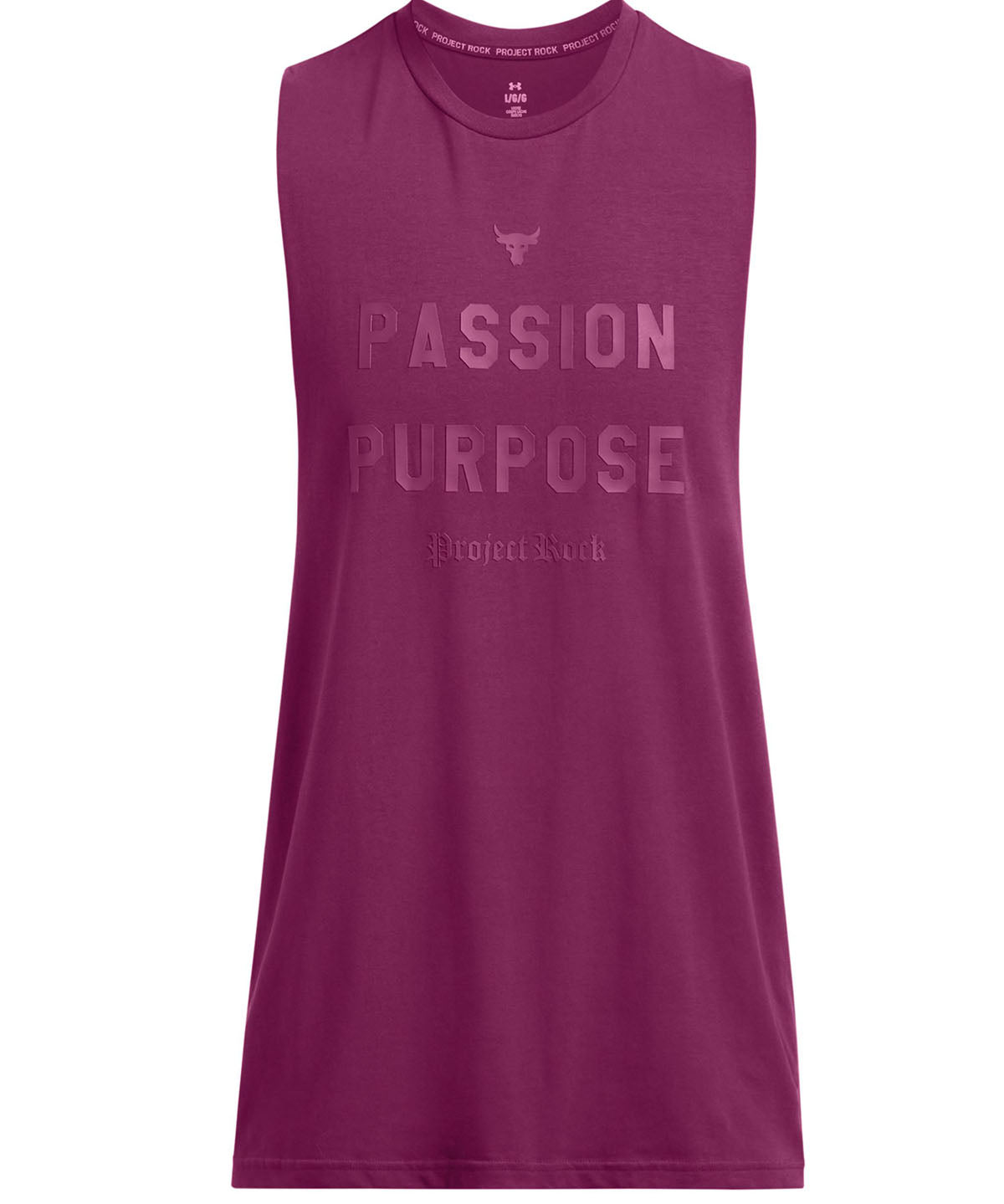 Polera sin mangas Project Rock Passion para hombre