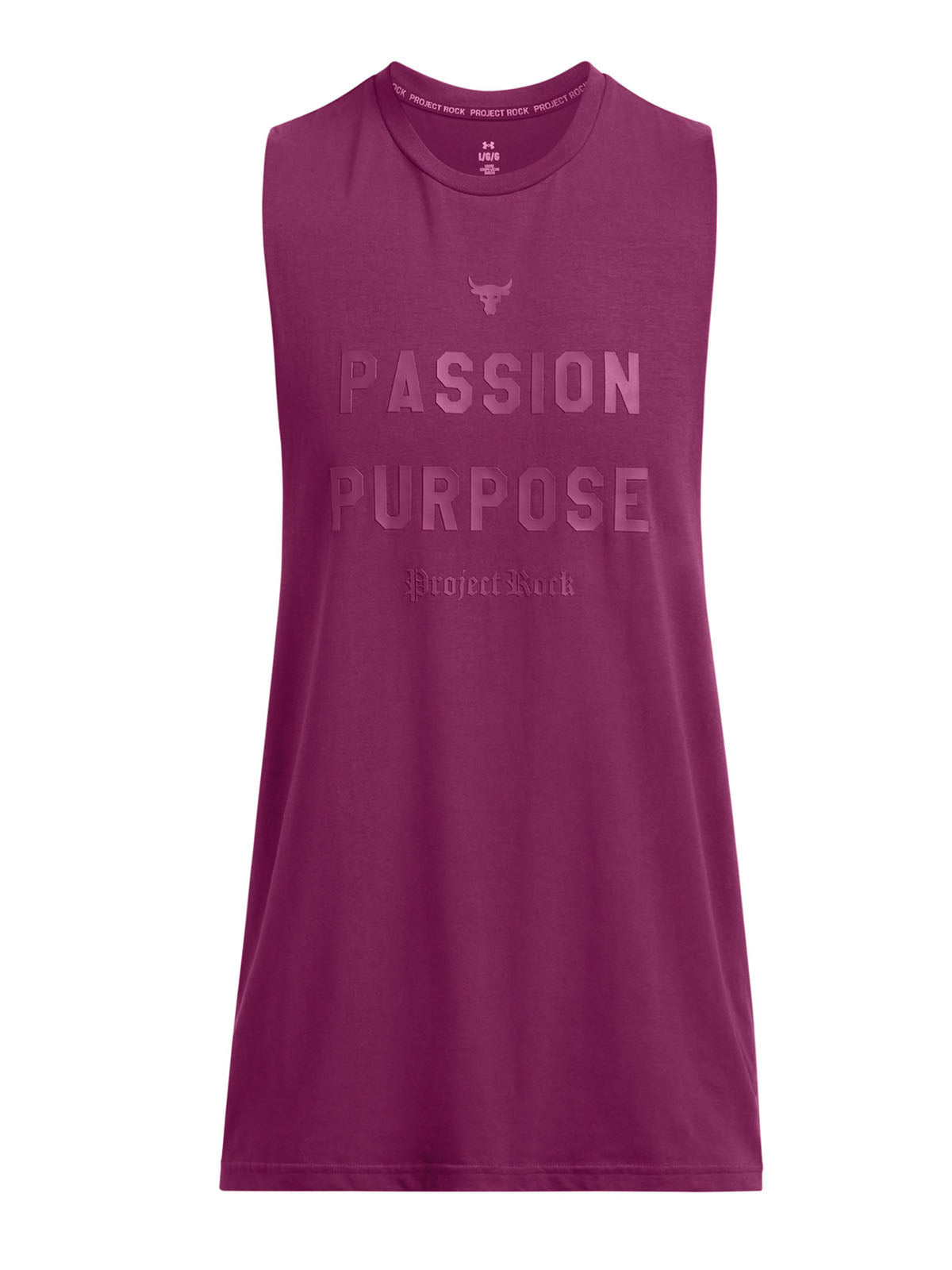 Polera sin mangas Project Rock Passion para hombre