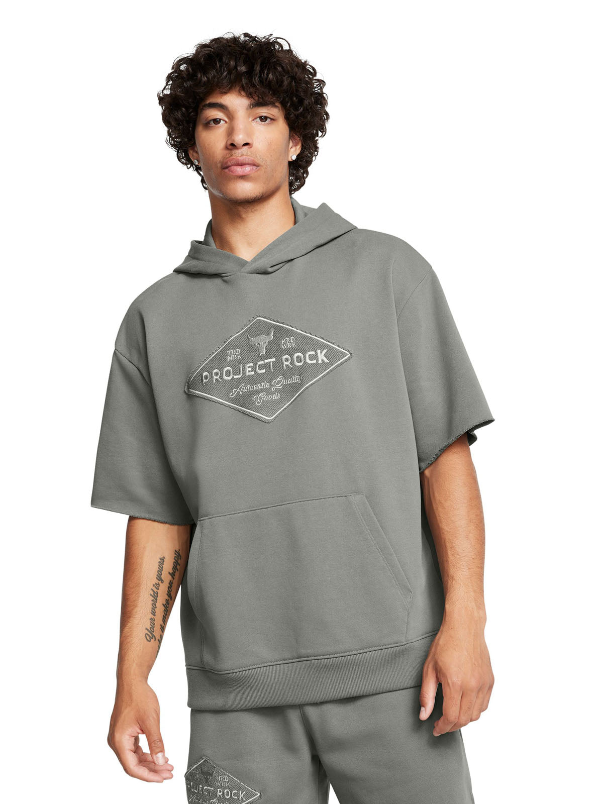 Polerón manga corta Project Rock Heavyweight para hombre