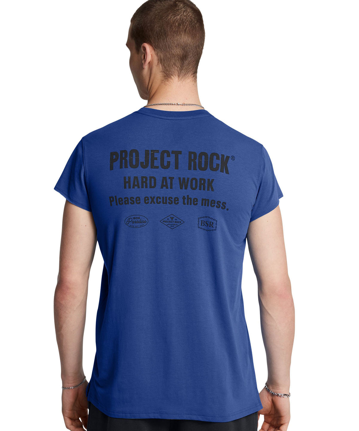 Polera manga corta Project Rock para hombre