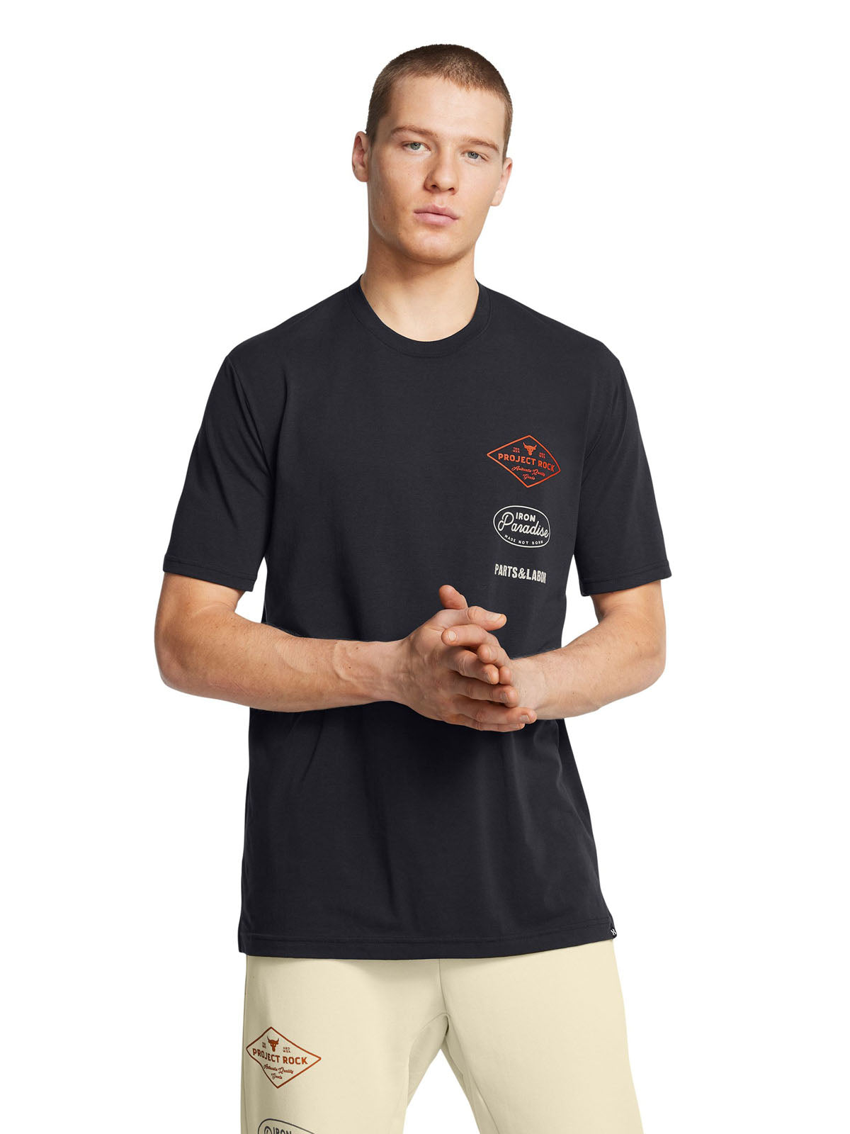 Polera manga corta Project Rock para hombre