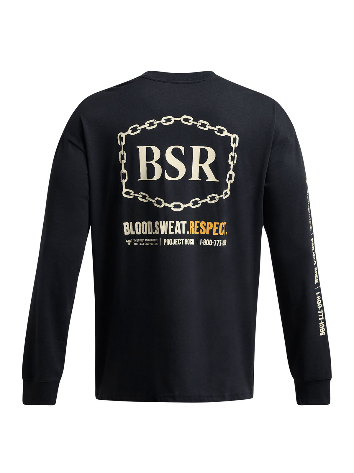 Polera manga larga Project Rock BSR para hombre