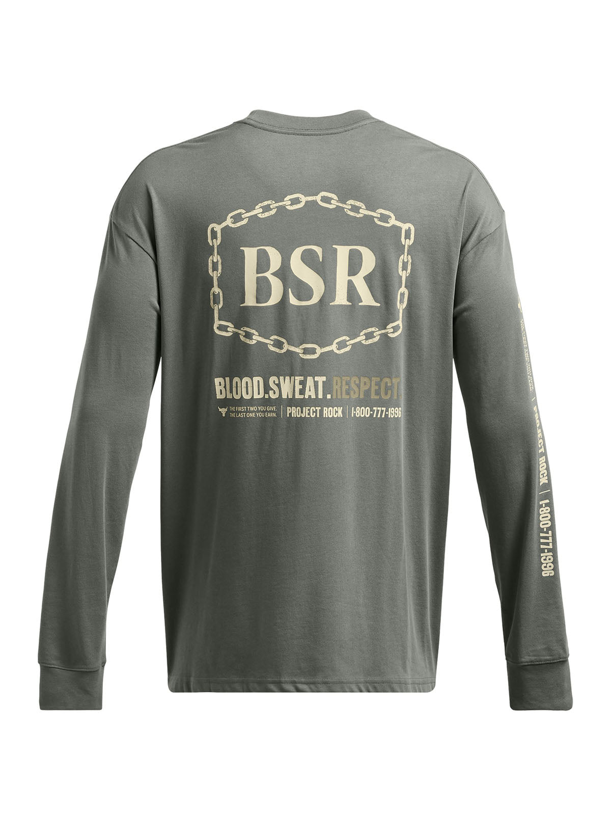 Polera manga larga Project Rock BSR para hombre