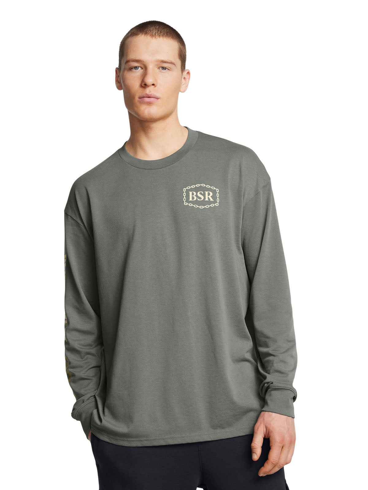 Polera manga larga Project Rock BSR para hombre