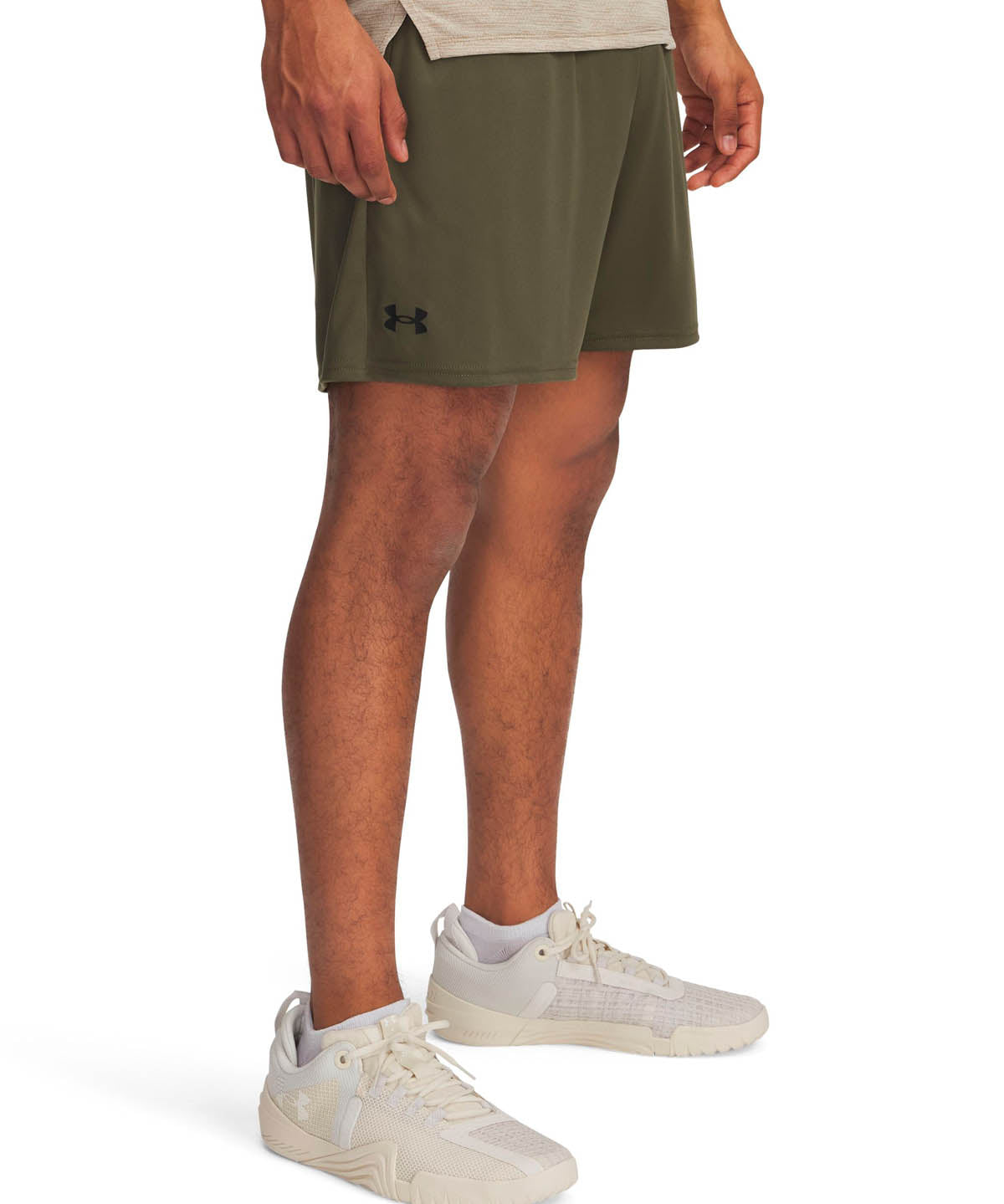 Short de entrenamiento para hombre Tech 7" verde Under Armour