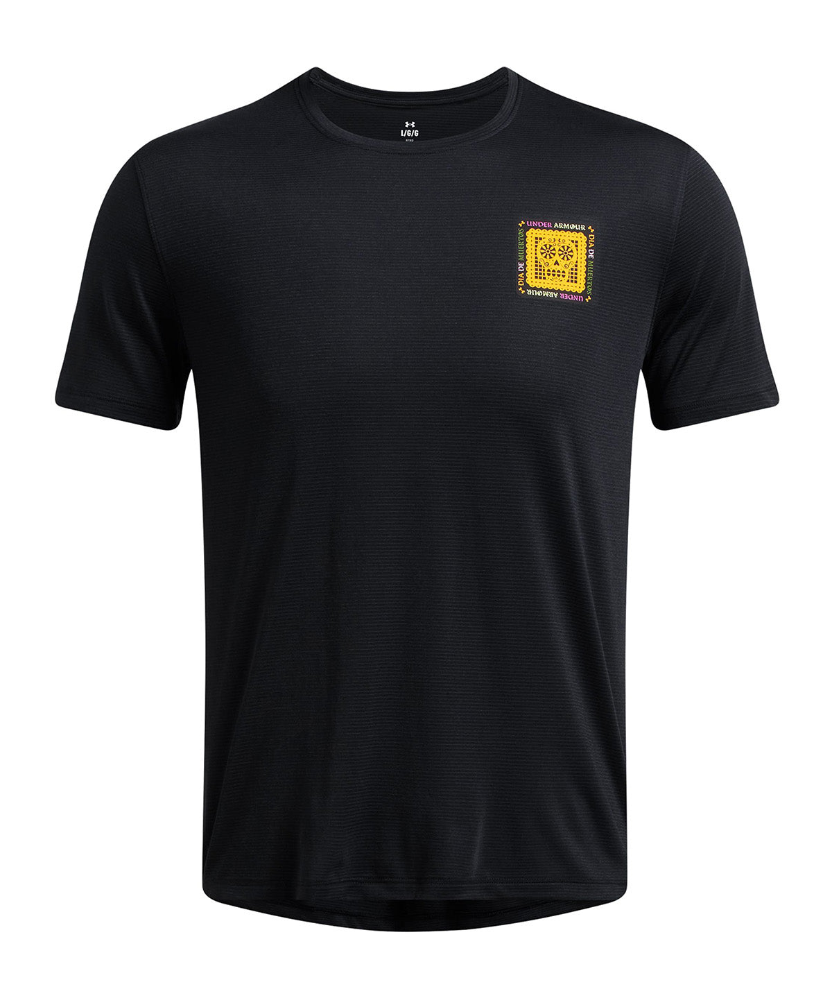 Polera manga corta UA Día de los Muertos para hombre