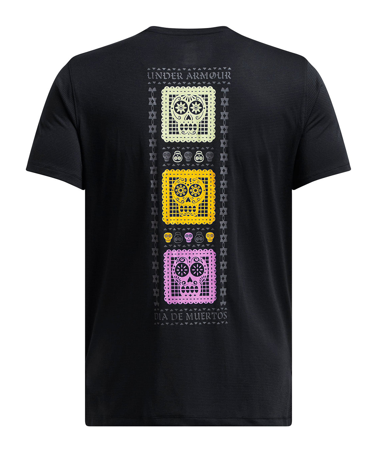 Polera manga corta UA Día de los Muertos para hombre