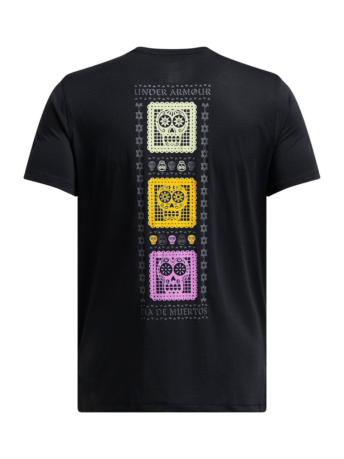 Polera manga corta UA Día de los Muertos para hombre