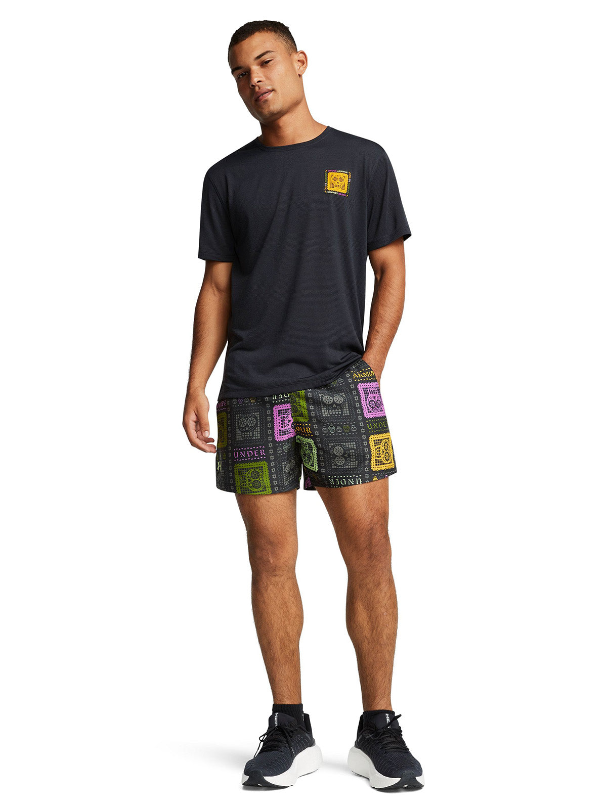 Shorts Día de los Muertos de UA para hombre