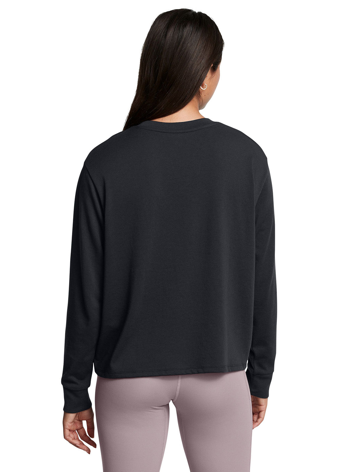 Polera manga larga UA Boxy Crop para mujer