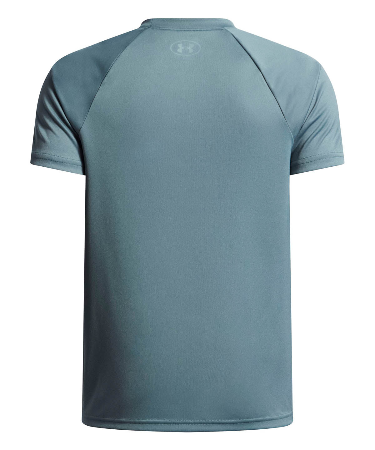 Polera manga corta de Entrenamiento para Niño Tech Hybrid print Azul Under Armour