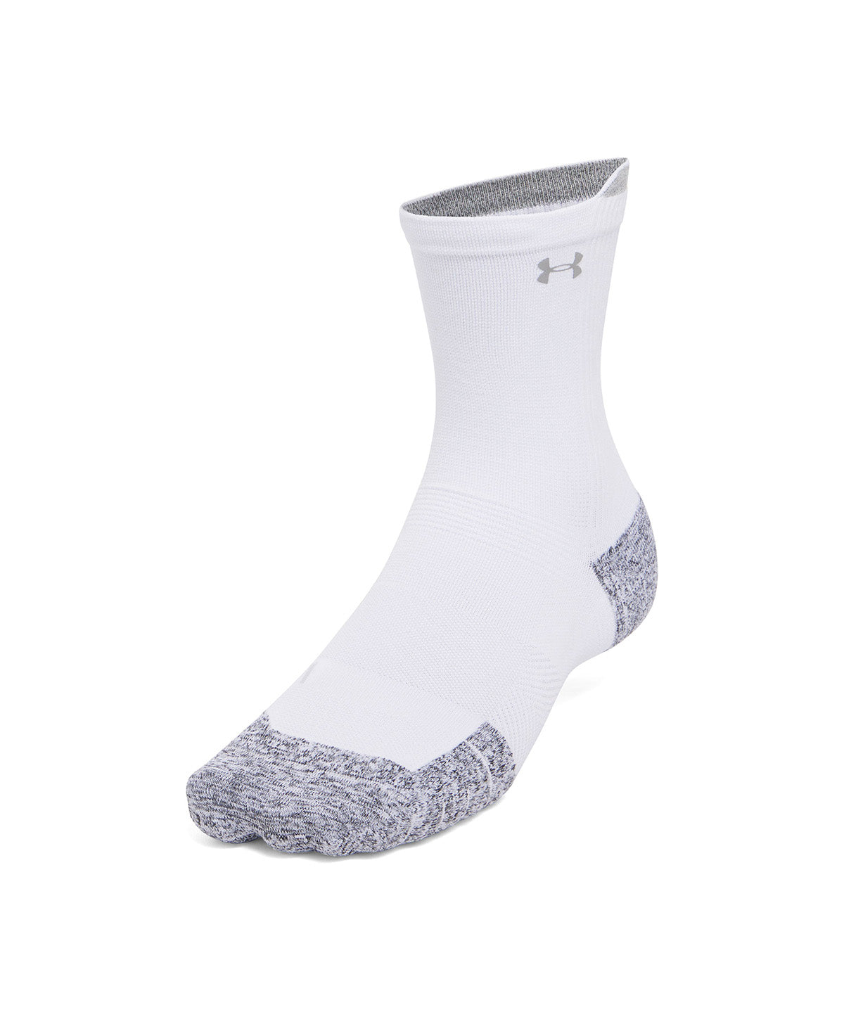 Calcetines de entrenamiento Unisex ArmourDry Run Cushion 3-Pack Blanco Under Armour