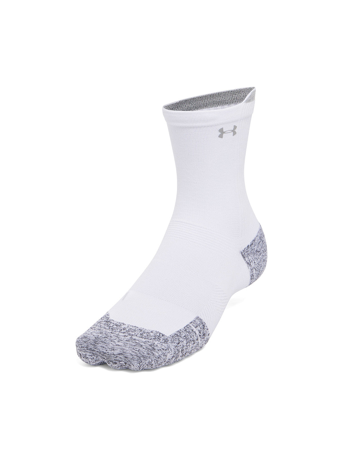 Calcetines de entrenamiento Unisex ArmourDry Run Cushion 3-Pack Blanco Under Armour