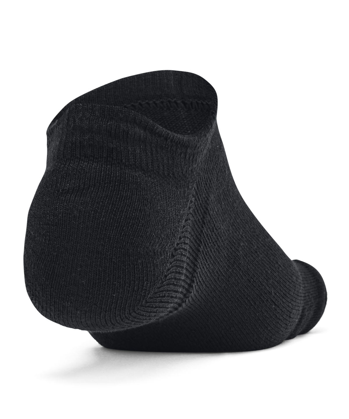 Calcetín unisex Under Armour essential cushion 6-pack negro no show