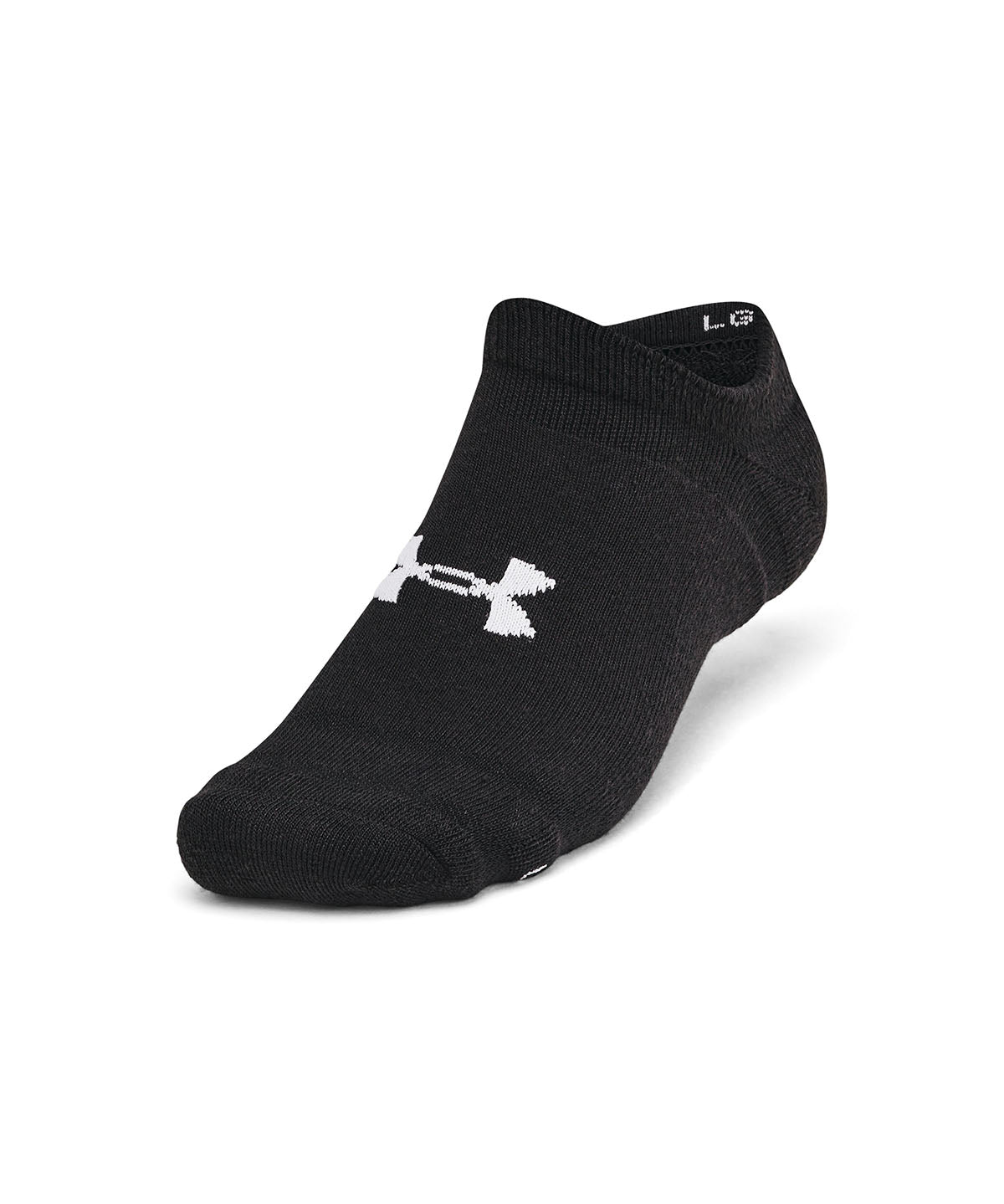 Calcetín unisex Under Armour essential cushion 6-pack negro no show