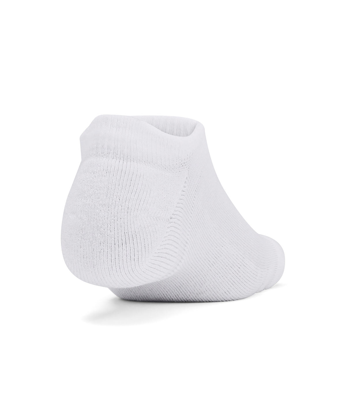 Calcetín unisex Under Armour essential cushion 6-pack no show blanco