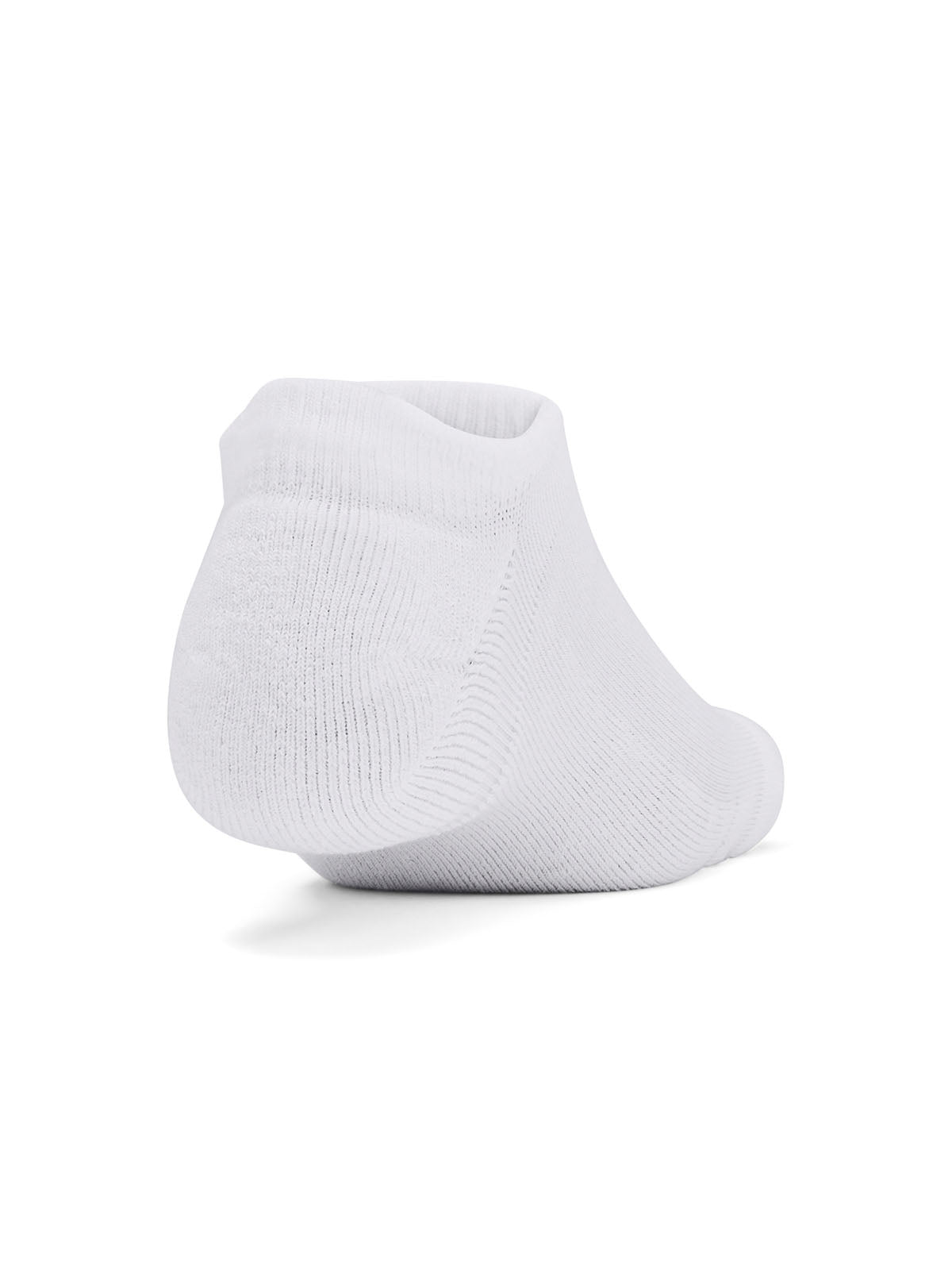 Calcetín unisex Under Armour essential cushion 6-pack no show blanco