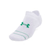 Calcetín unisex Under Armour essential cushion 6-pack no show blanco