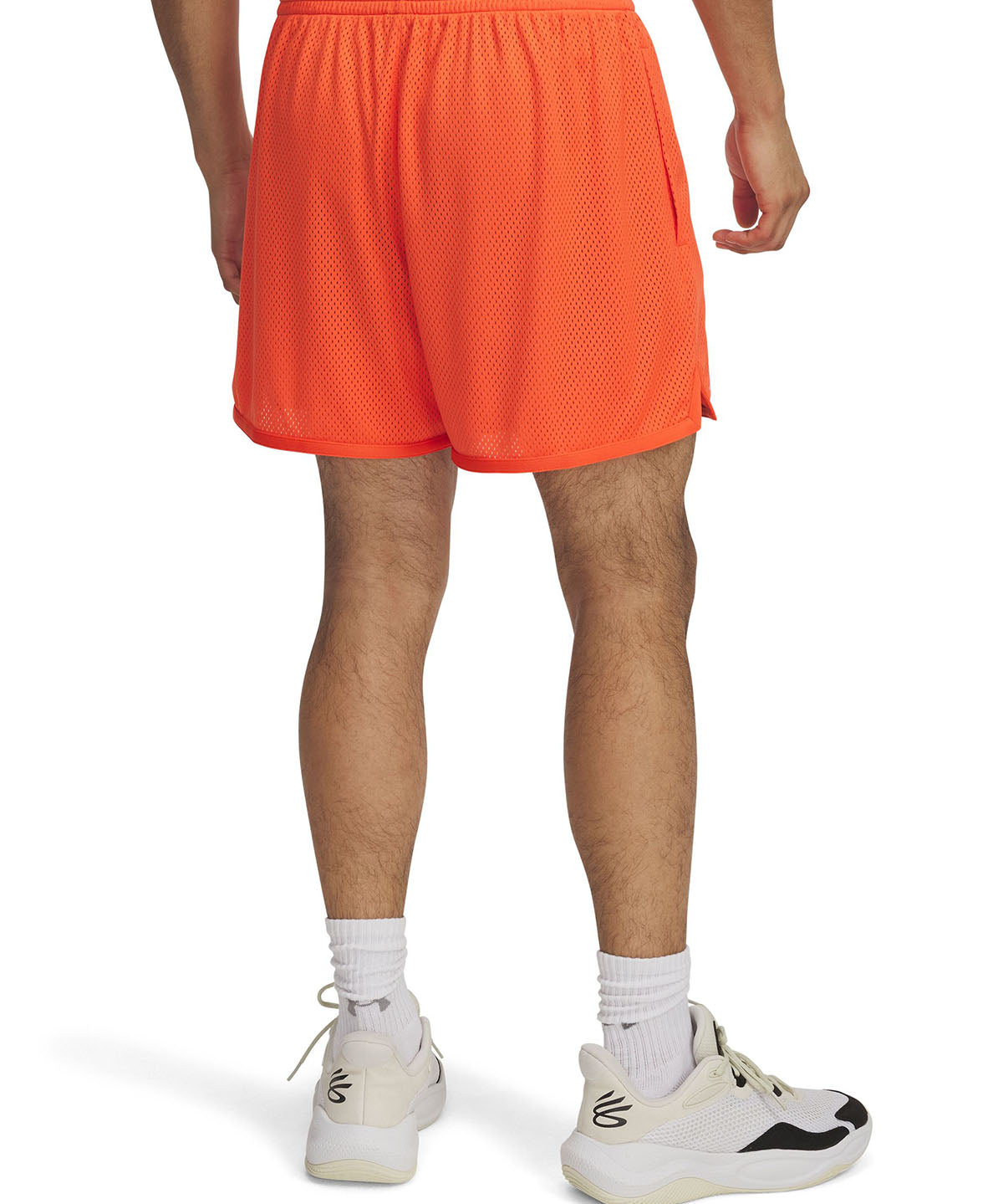 Shorts Curry splash naranjo para hombre Under Armour